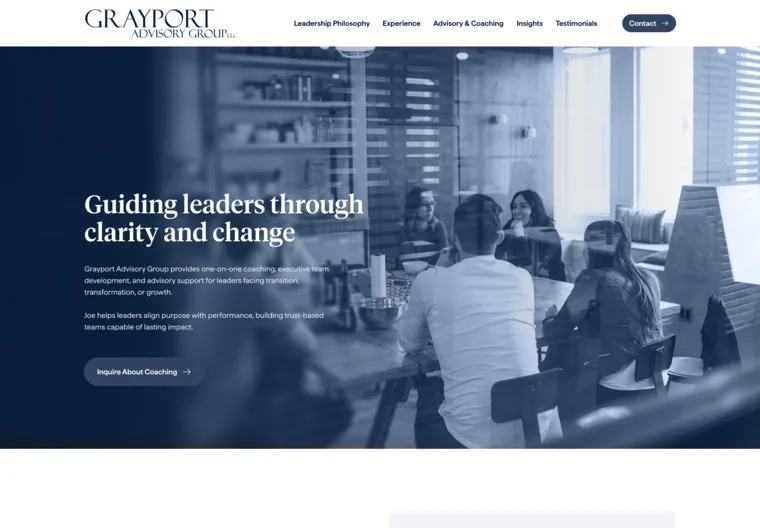 ColorStack website design